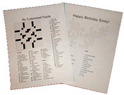 make crossword puzzles